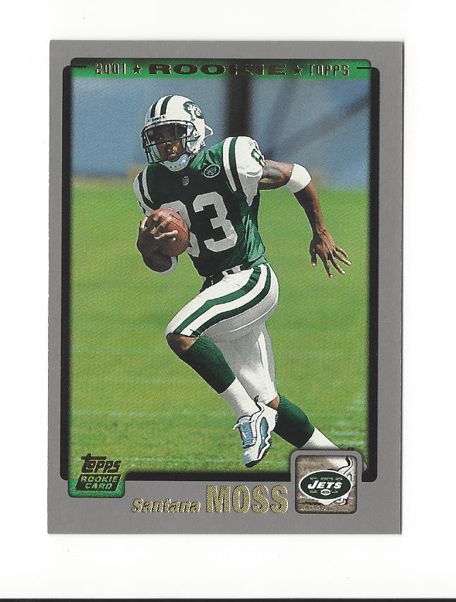 2001 Topps #330 Santana Moss RC