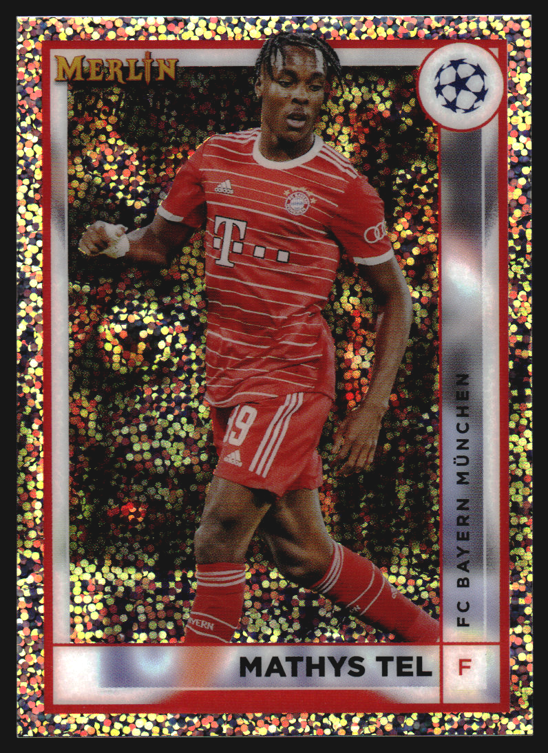 2022-23 Topps Chrome UEFA Club Competitions Golazo #G15 Mathys Tel