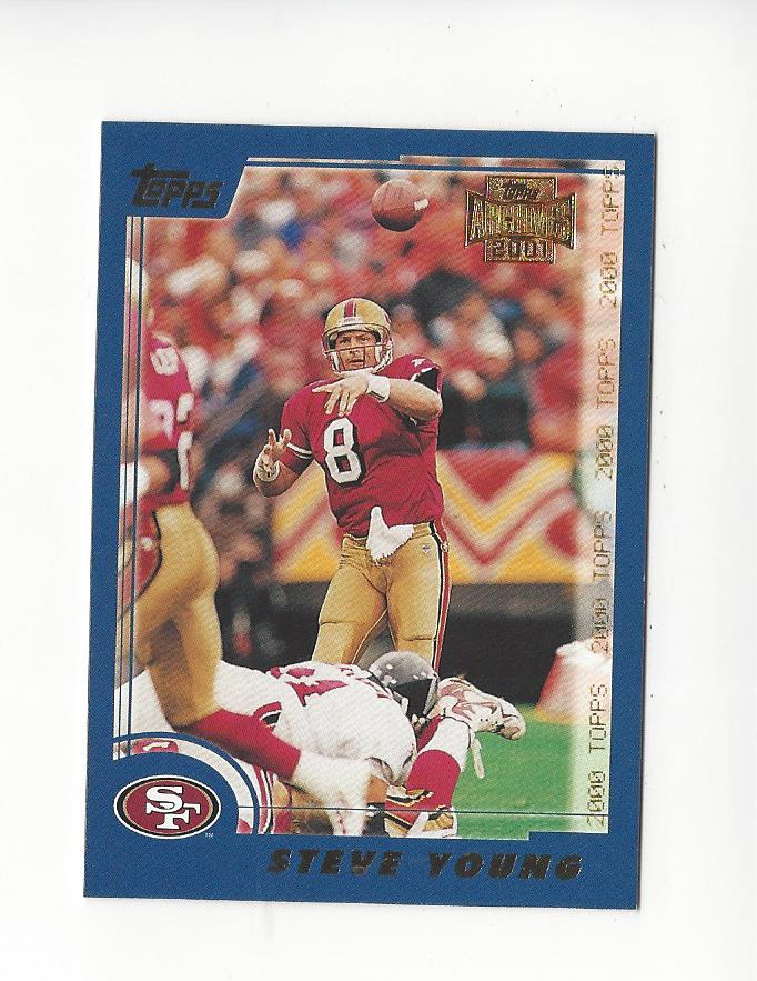2001 Topps Archives #156 Steve Young 00