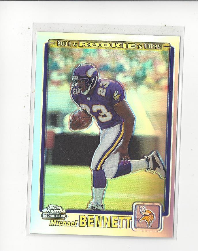 2001 Topps Chrome #269 Michael Bennett RC