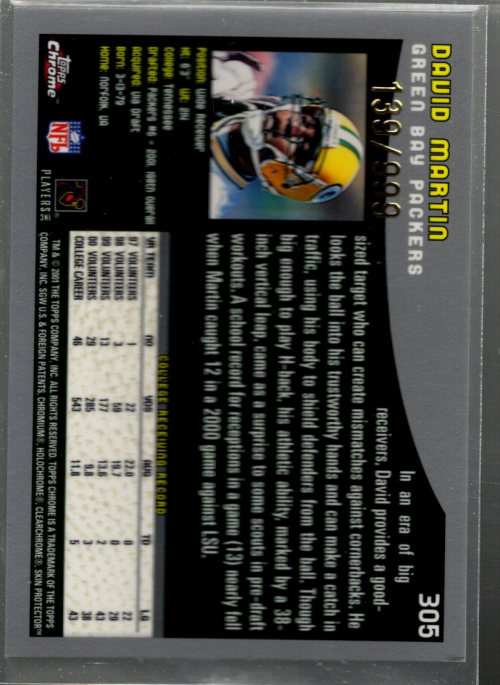 A9106- 2001 Topps Chrome Football Card #s 221-320 -You Pick- 15+ FREE US SHIP - Picture 143 of 173