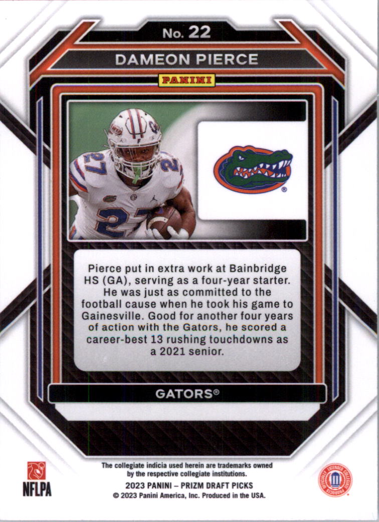 2023 Panini Prizm Draft Picks Football Card Pick (Base)