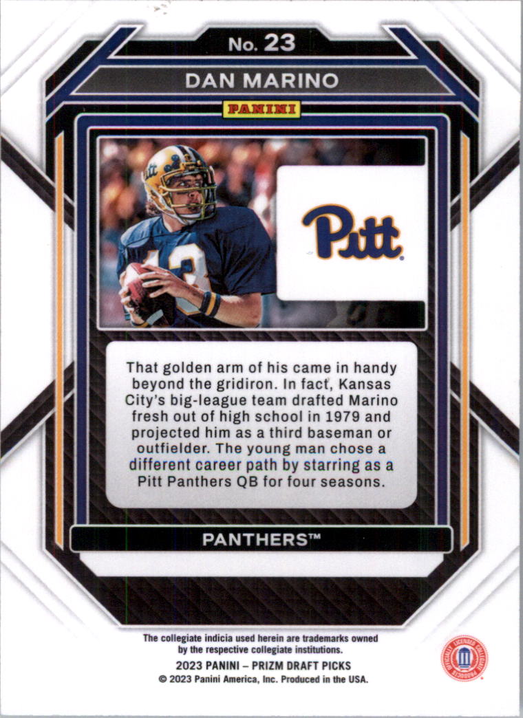 2023 Panini Prizm Draft Picks Football Card Pick (Base)