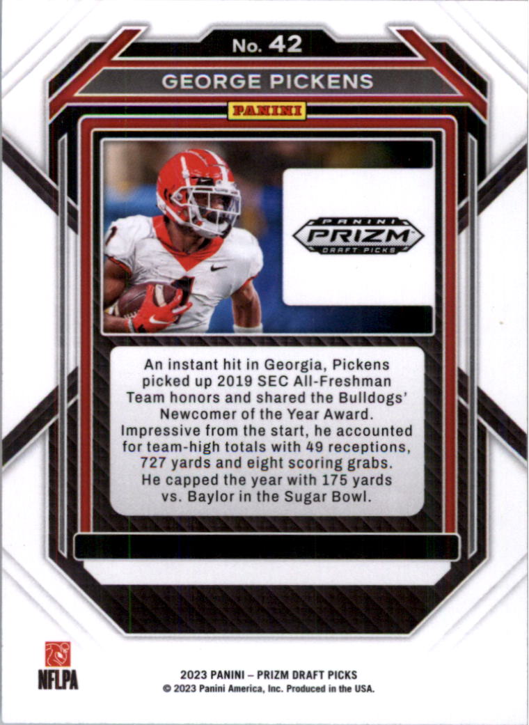 2023 Panini Prizm Draft Picks Football Card Pick (Base)