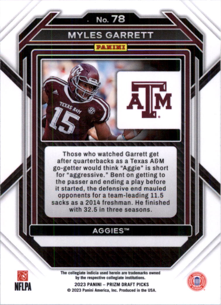 2023 Panini Prizm Draft Picks Football Card Pick (Base)