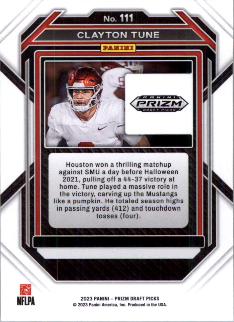 2023 Panini Prizm Draft Picks Football Card Pick (Base)