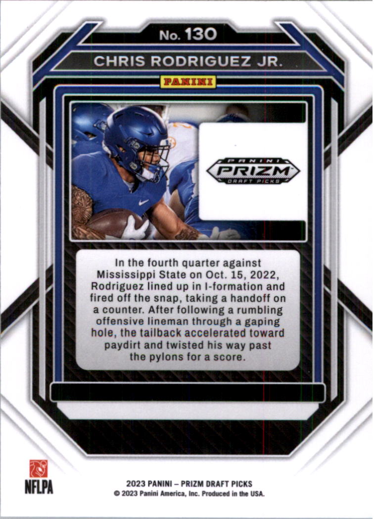 2023 Panini Prizm Draft Picks Football Card Pick (Base)