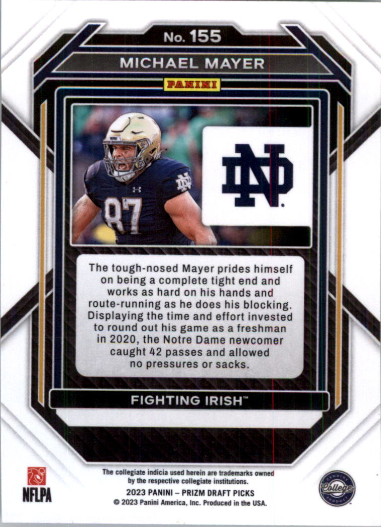 2023 Panini Prizm Draft Picks Football Card Pick (Base)