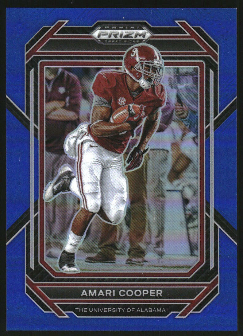 2023 Panini Prizm Draft Picks Prizms Blue #5 Amari Cooper