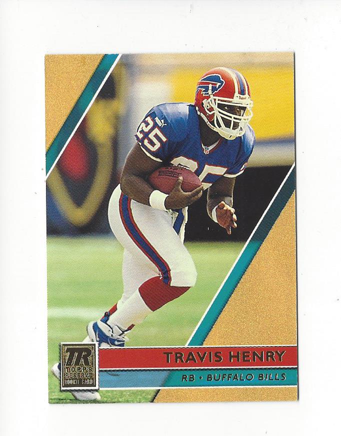 2001 Topps Reserve #124 Travis Henry RC