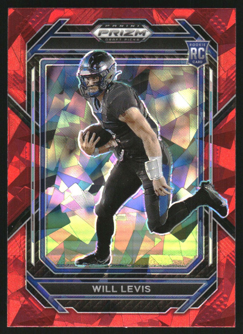 2023 Panini Prizm Draft Picks Prizms Red Ice #103 Will Levis