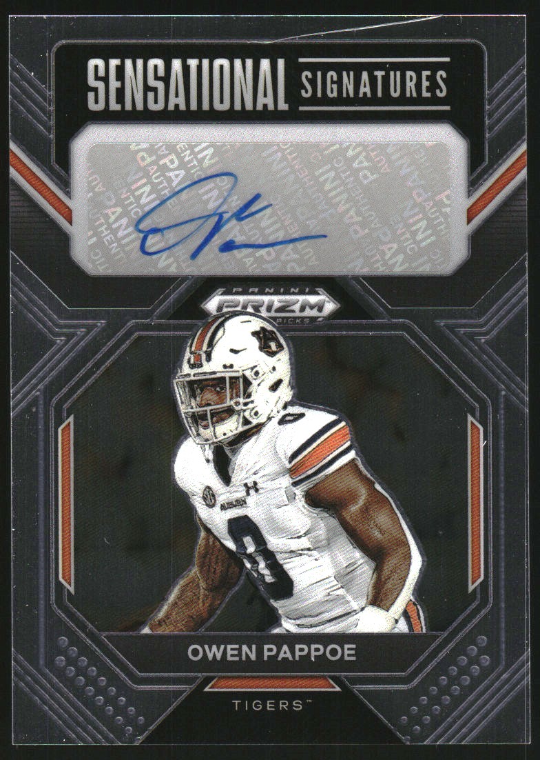 2023 Panini Prizm Draft Picks Sensational Signatures #37 Owen Pappoe