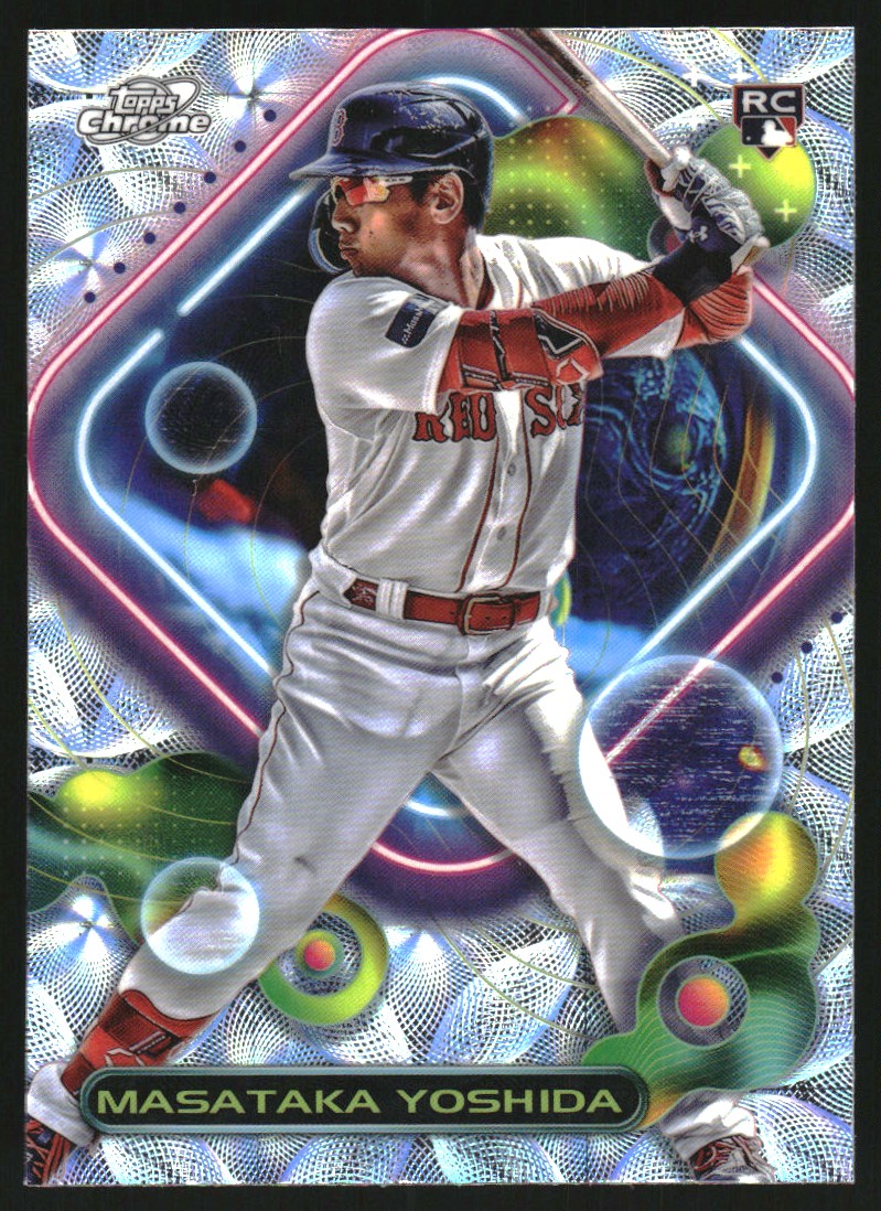 2023 Topps Cosmic Chrome Nucleus Refractors #185 Masataka Yoshida