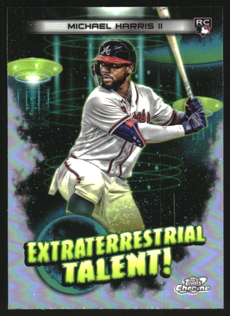 2023 Topps Cosmic Chrome Extraterrestrial Talent ET16 Michael Harris