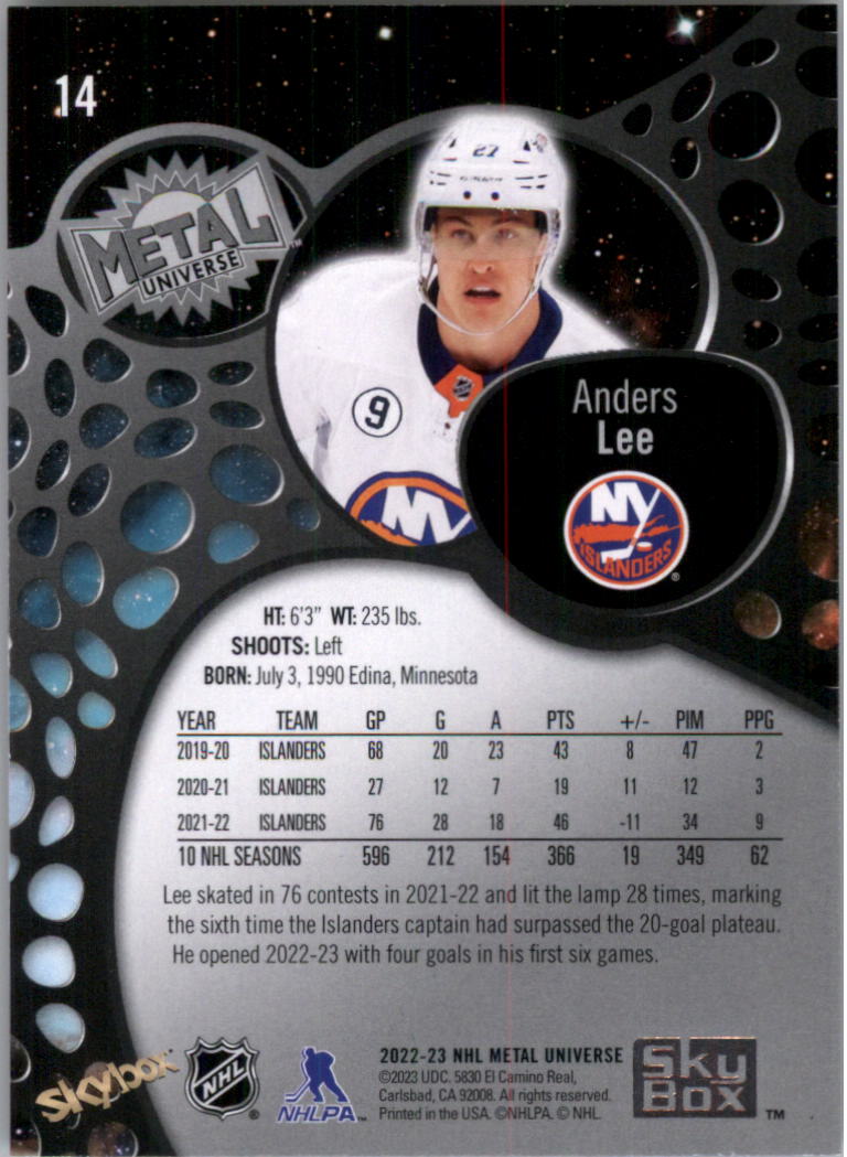 2022-23 Metal Universe Hockey Card Pick (Base)