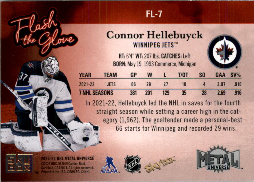 2022-23 Metal Universe Hockey Card Pick (Inserts)