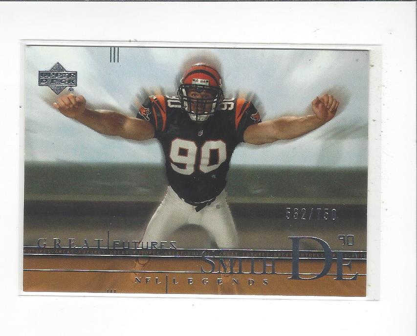 2001 Upper Deck Legends #97 Justin Smith RC