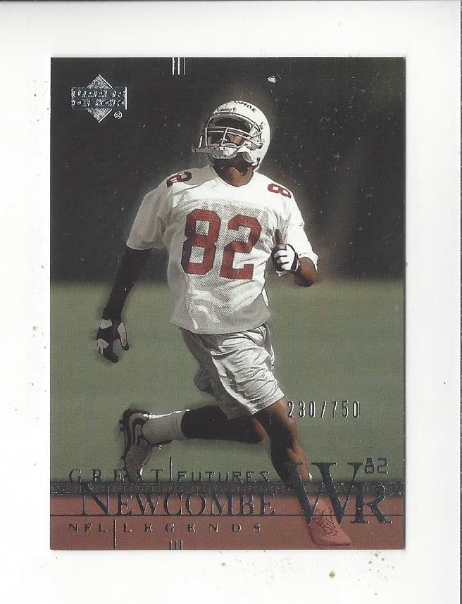 2001 Upper Deck Legends #108 Bobby Newcombe RC