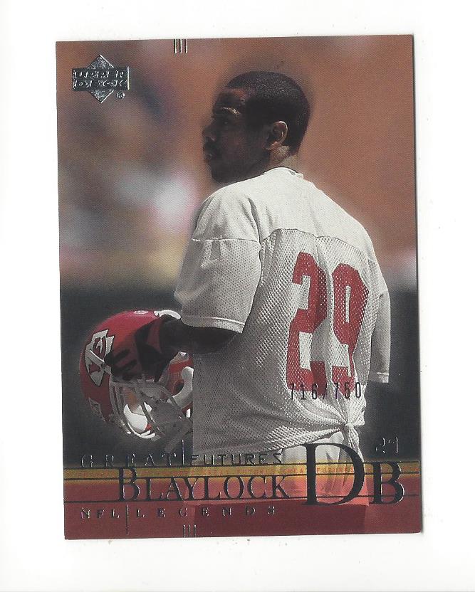 2001 Upper Deck Legends #117 Derrick Blaylock RC