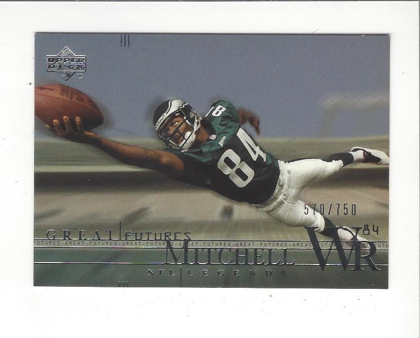 2001 Upper Deck Legends #127 Freddie Mitchell RC