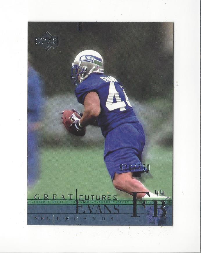 2001 Upper Deck Legends #171 Heath Evans RC
