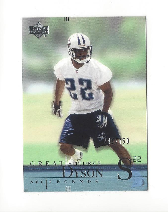 2001 Upper Deck Legends #176 Andre Dyson RC