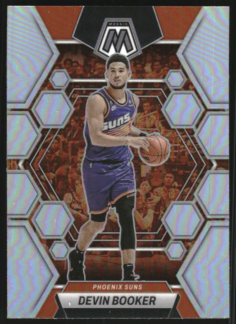 2022-23 Panini Mosaic Silver #30 Devin Booker