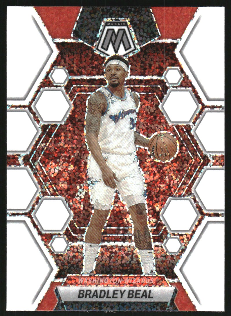 2022-23 Panini Mosaic White Sparkle #32 Bradley Beal on Fanatics