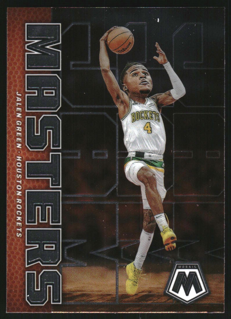 2022-23 Panini Mosaic Jam Masters #14 Jalen Green
