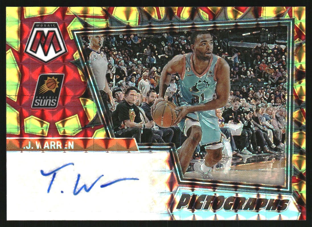 2022-23 Panini Mosaic Pictographs Mosaic Choice #35 T.J. Warren