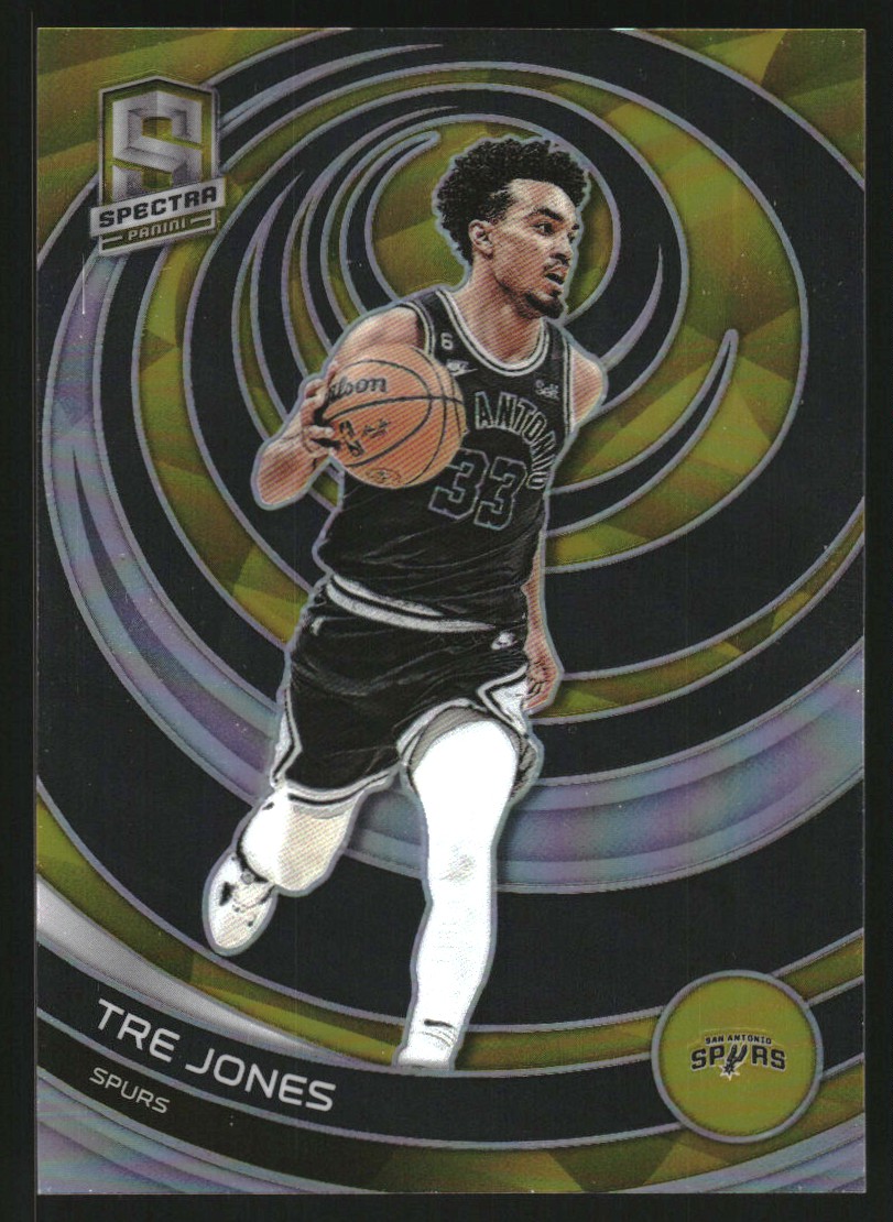 2020-21 Court Kings Fresh Paint Autographs #3 Tre Jones/149 on