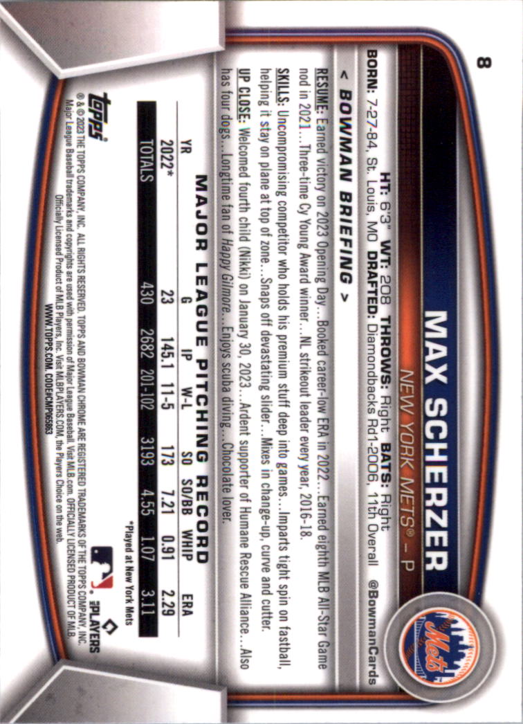 2023 Bowman Chrome Baseball Card Pick (Base) - Picture 17 of 199