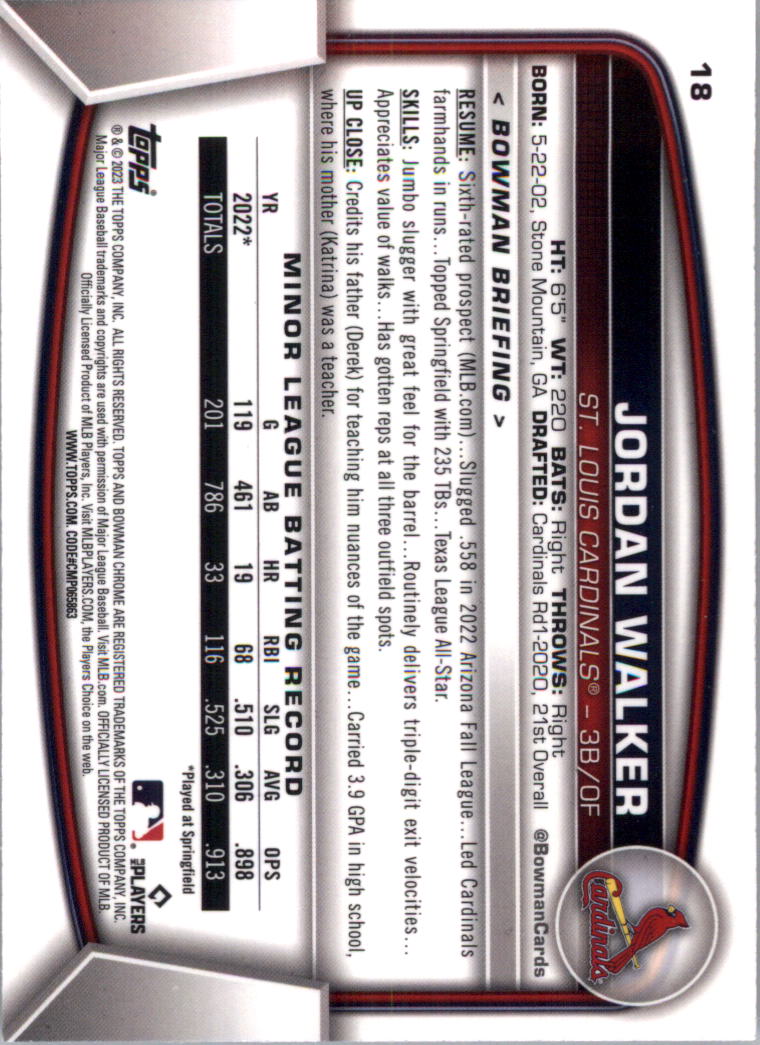 2023 Bowman Chrome Baseball Card Pick (Base) - Picture 37 of 199