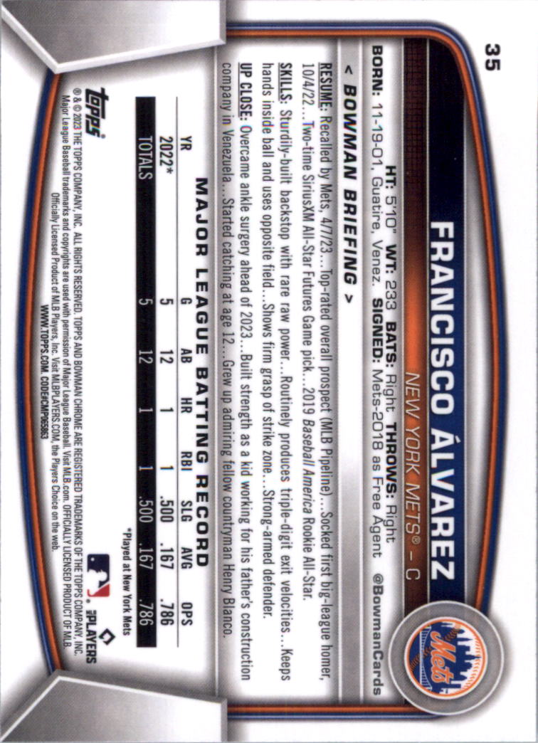 2023 Bowman Chrome Baseball Card Pick (Base) - Picture 71 of 199