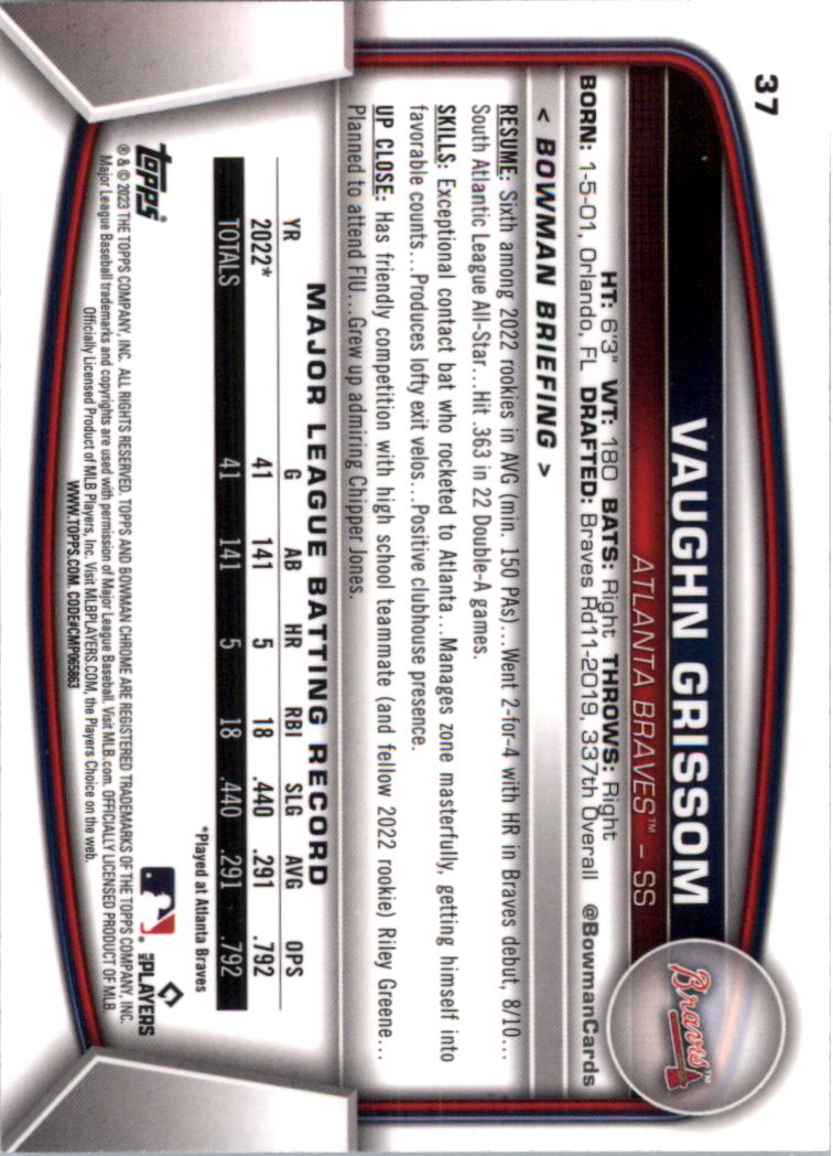 2023 Bowman Chrome Baseball Card Pick (Base) - Picture 75 of 199