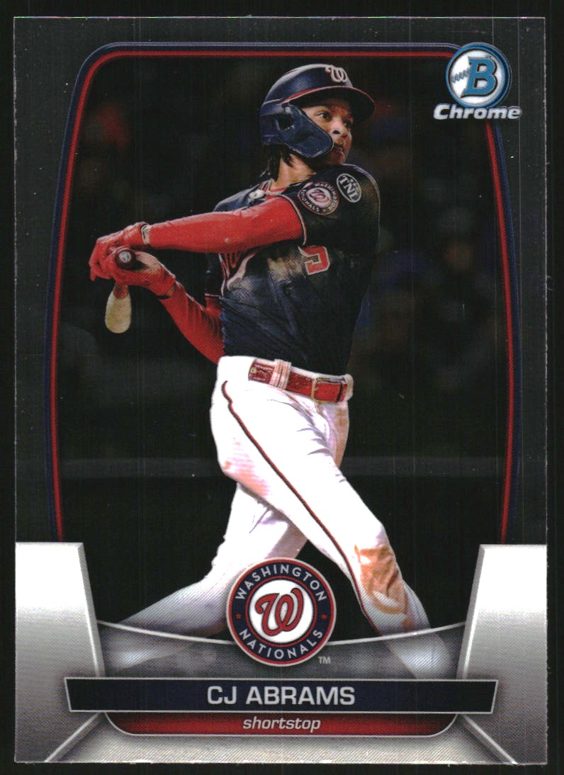2023 Bowman Chrome #74 CJ Abrams
