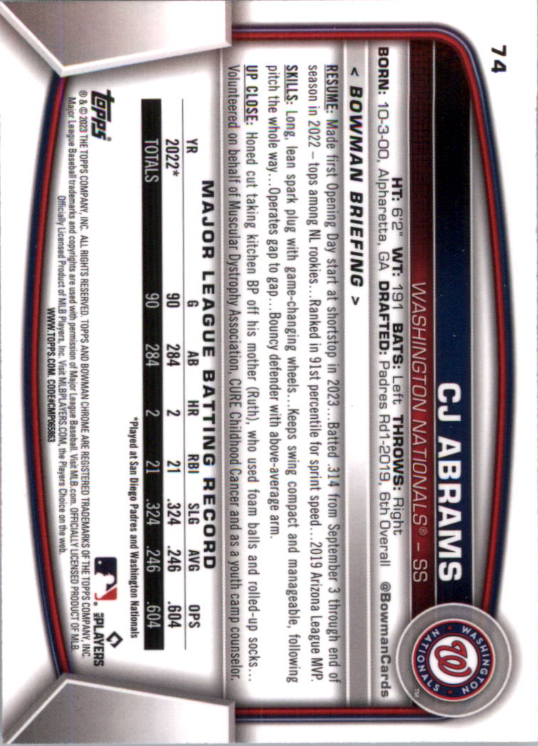 2023 Bowman Chrome Baseball Card Pick (Base) - Picture 147 of 199