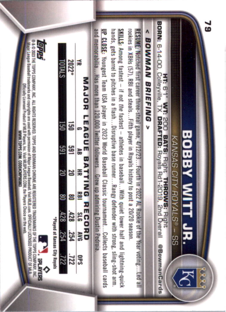 2023 Bowman Chrome Baseball Card Pick (Base) - Picture 157 of 199