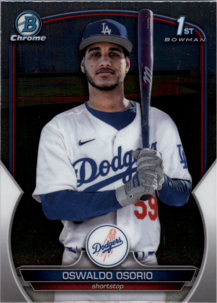 Selección de tarjeta de béisbol Bowman Chrome Prospects 2023 (base) - Imagen 254 de 438