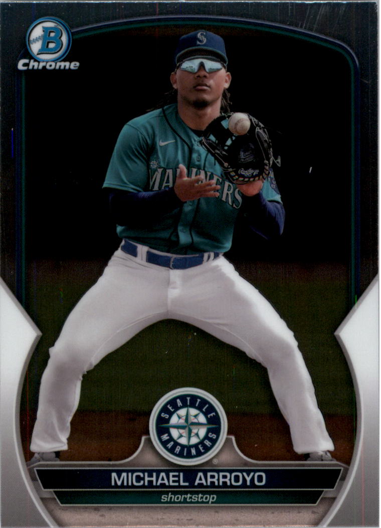 Selección de tarjeta de béisbol Bowman Chrome Prospects 2023 (base) - Imagen 305 de 438