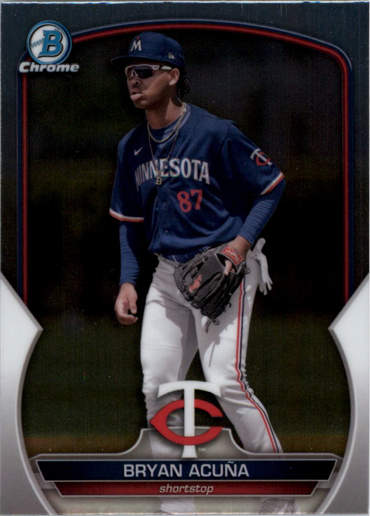 Selección de tarjeta de béisbol Bowman Chrome Prospects 2023 (base) - Imagen 329 de 438