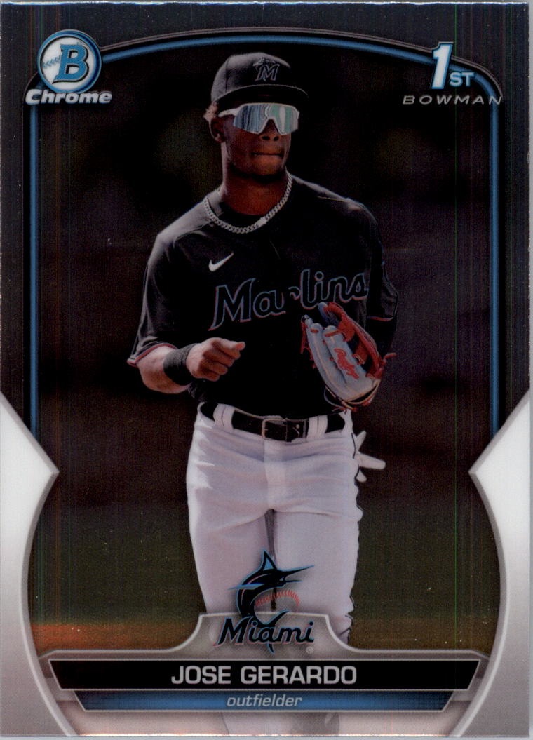 Selección de tarjeta de béisbol Bowman Chrome Prospects 2023 (base) - Imagen 333 de 438