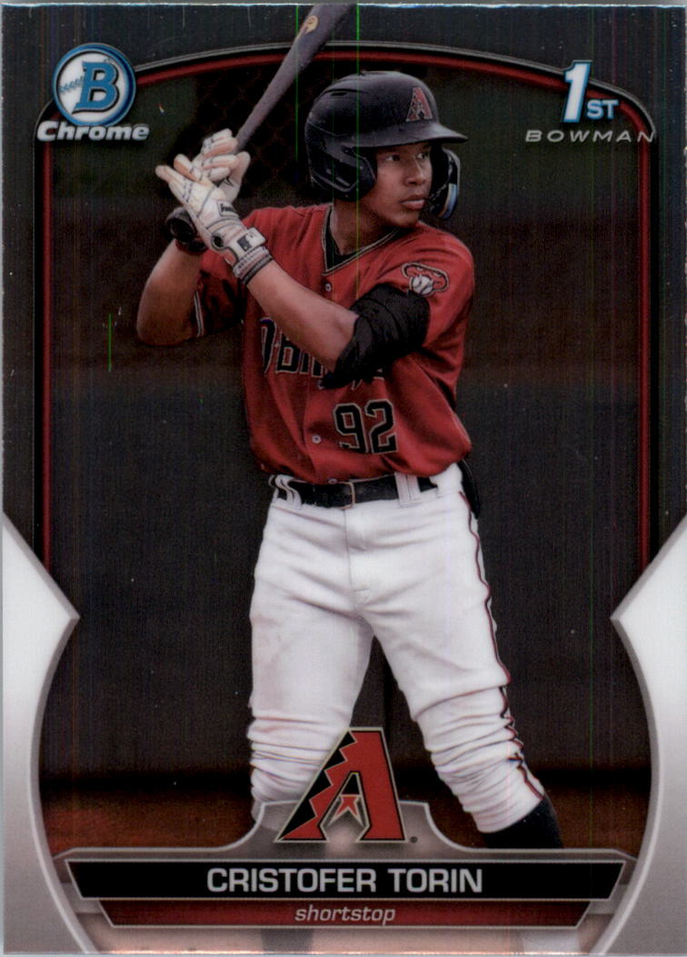 Selección de tarjeta de béisbol Bowman Chrome Prospects 2023 (base) - Imagen 351 de 438
