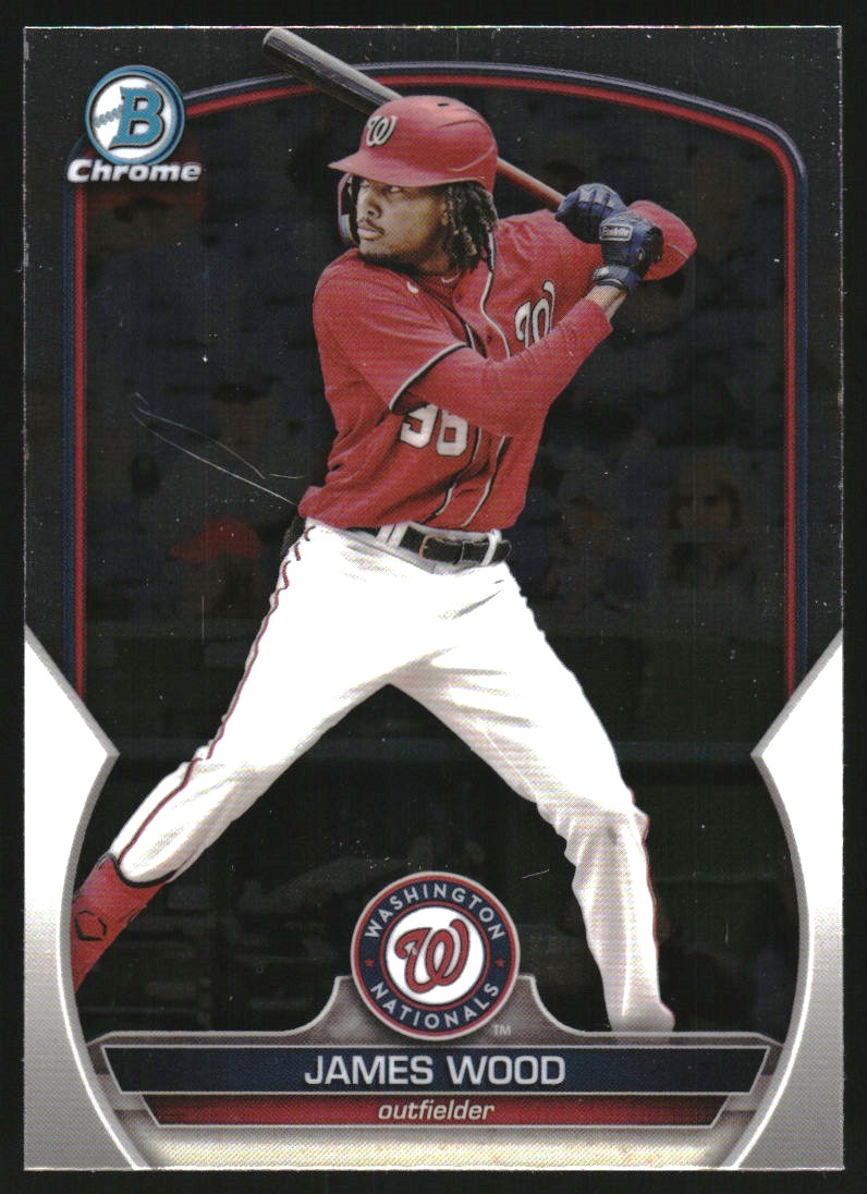 2023 Bowman Chrome Prospects #BCP224 James Wood
