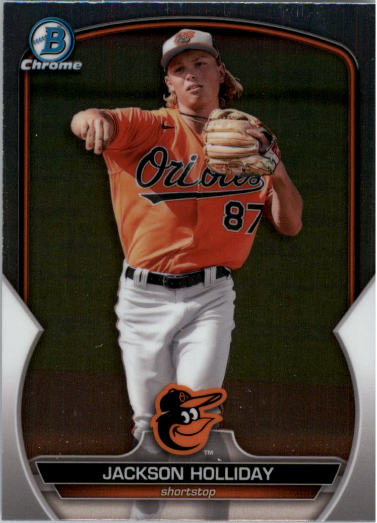 Selección de tarjeta de béisbol Bowman Chrome Prospects 2023 (base) - Imagen 393 de 438