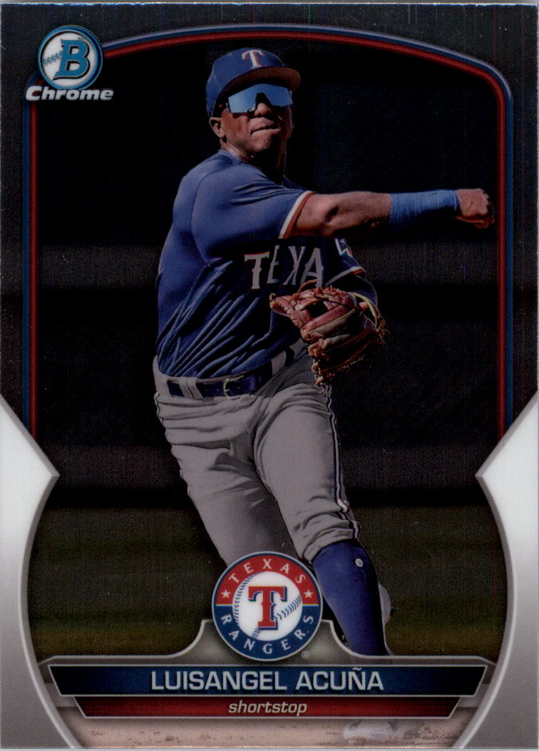 Selección de tarjeta de béisbol Bowman Chrome Prospects 2023 (base) - Imagen 399 de 438