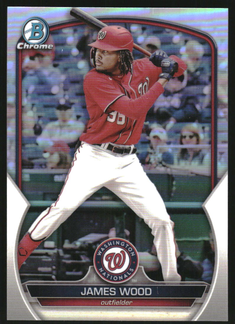 2023 Bowman Chrome Prospects Refractors #BCP224 James Wood
