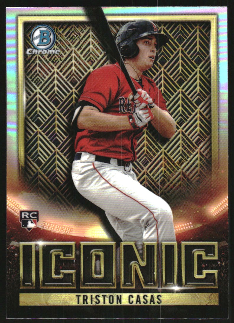 2023 Bowman Chrome Bowman Iconic #BI23 Triston Casas