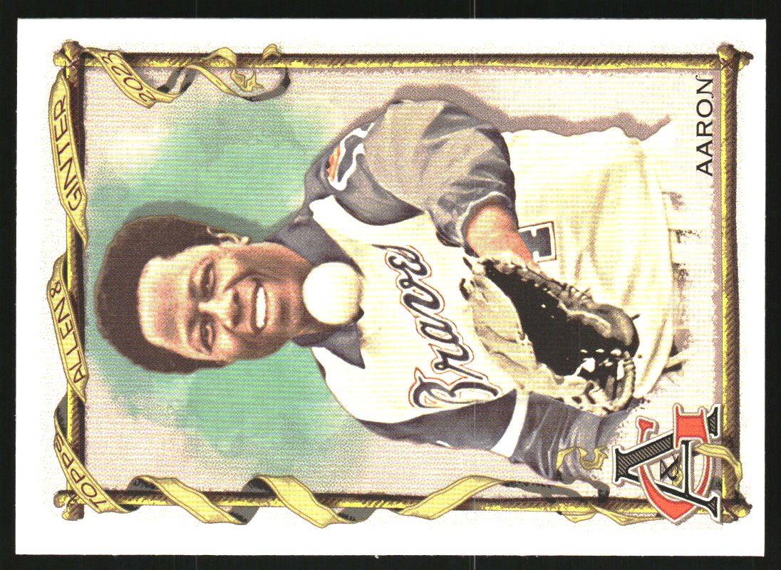 2023 Topps Allen and Ginter #367 Hank Aaron SP
