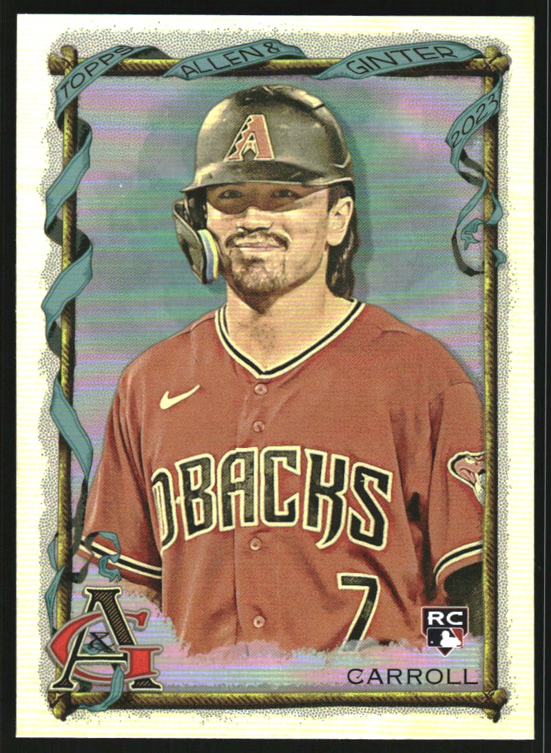 2023 Topps Allen and Ginter Silver Portrait #11 Corbin Carroll